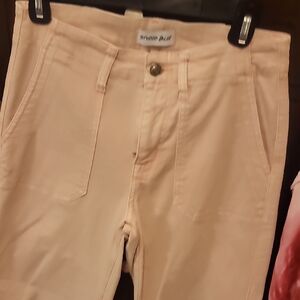 NWOT Studio Blue Women’s Straight Leg Pants in Light Pink Size 27